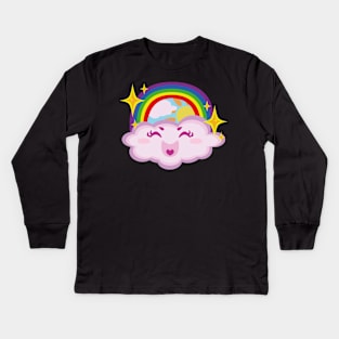 Sunny Disposition Kids Long Sleeve T-Shirt